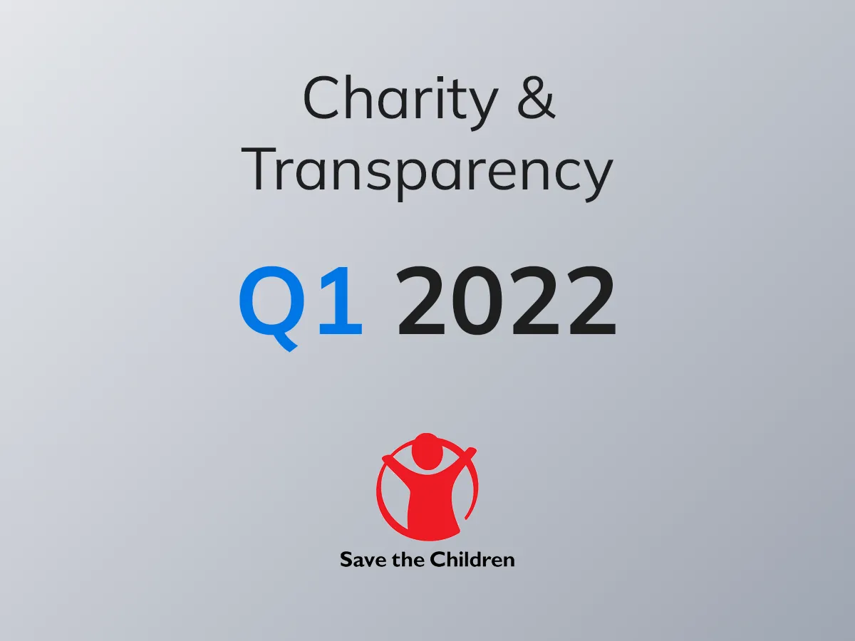 Charity Report - Q1 2022